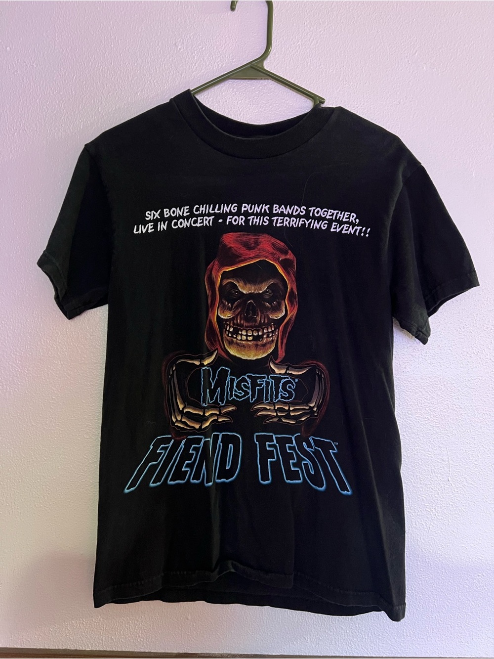 Delta Pro Weight Black Tee Label with Red Logo